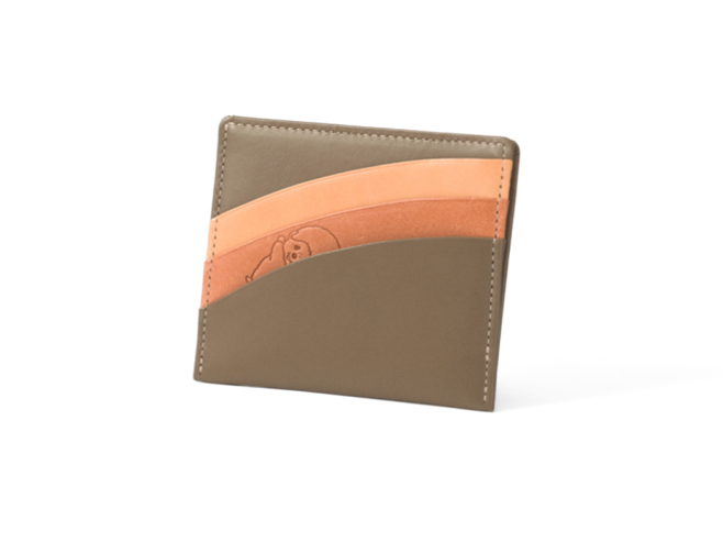 メネフネモンチッチポケット財布 にじ ピンク、トープ その他  